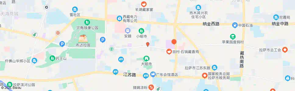 日喀则金叶巴扎批发部_公交站地图_日喀则公交_妙搜公交查询2025
