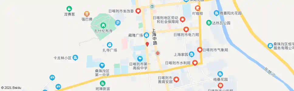 日喀则建设银行_公交站地图_日喀则公交_妙搜公交查询2025