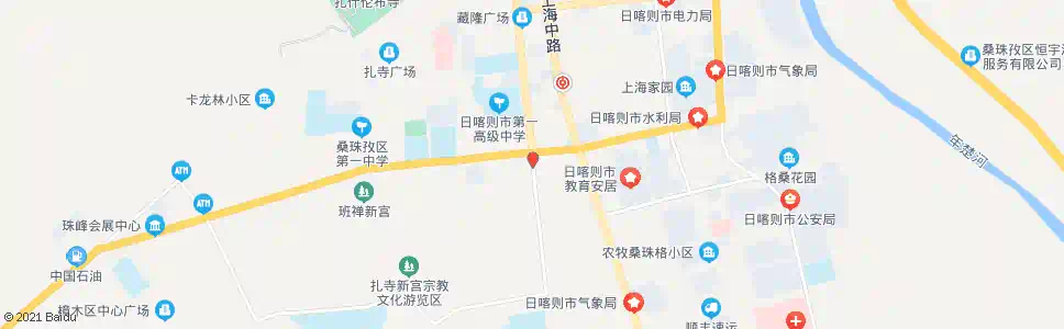 日喀则扎西吉彩_公交站地图_日喀则公交_妙搜公交查询2025