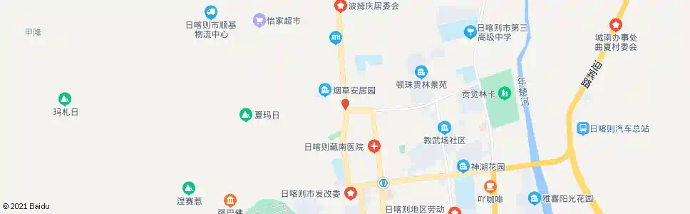 日喀则小寺庙对面_公交站地图_日喀则公交_妙搜公交查询2025