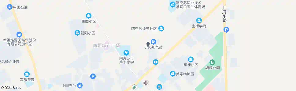 阿克苏新华东路(西行)_公交站地图_阿克苏公交_妙搜公交查询2025