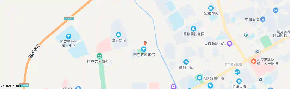 阿克苏友谊路_公交站地图_阿克苏公交_妙搜公交查询2025