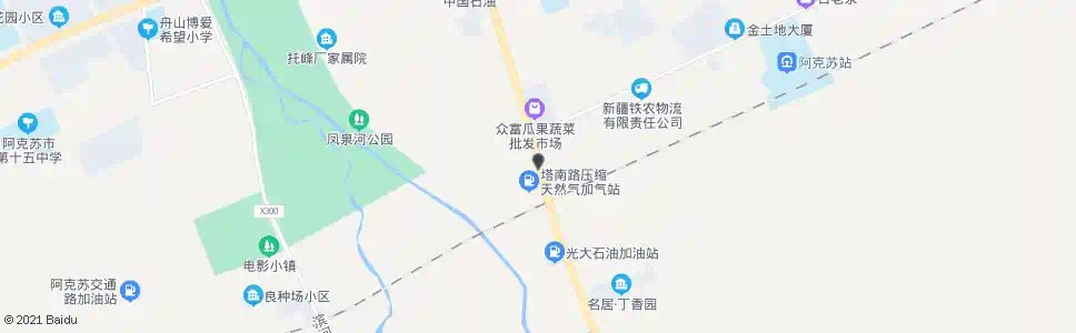 阿克苏塔南路(南行)_公交站地图_阿克苏公交_妙搜公交查询2025