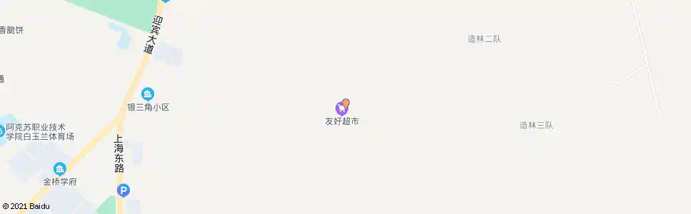 阿克苏实验林场八队_公交站地图_阿克苏公交_妙搜公交查询2025