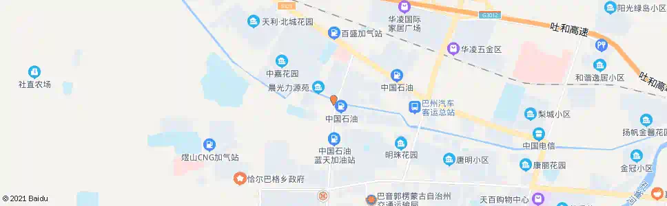 巴音郭楞水电二处_公交站地图_巴音郭楞公交_妙搜公交查询2025