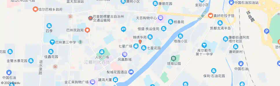 巴音郭楞华誉商务大厦_公交站地图_巴音郭楞公交_妙搜公交查询2025