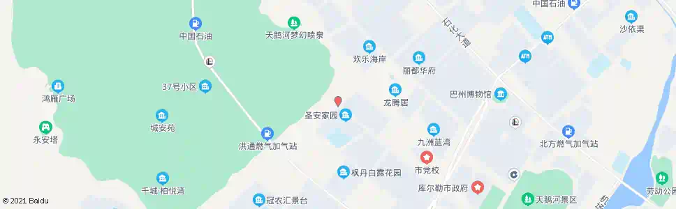 巴音郭楞延安路口_公交站地图_巴音郭楞公交_妙搜公交查询2025