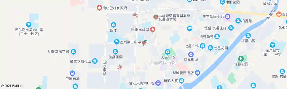巴音郭楞市一小_公交站地图_巴音郭楞公交_妙搜公交查询2025