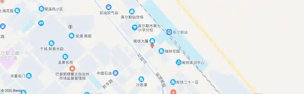 巴音郭楞火车东站_公交站地图_巴音郭楞公交_妙搜公交查询2025