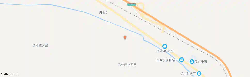 巴音郭楞和什巴格五队_公交站地图_巴音郭楞公交_妙搜公交查询2025