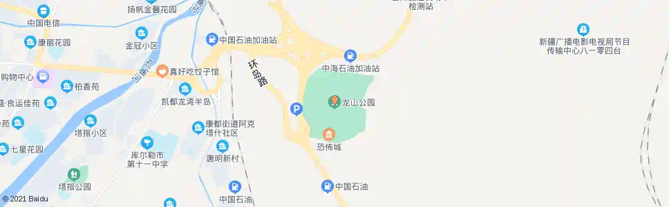 巴音郭楞龙山公园_公交站地图_巴音郭楞公交_妙搜公交查询2025