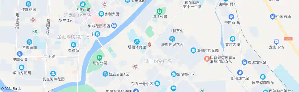 巴音郭楞塔指黄楼_公交站地图_巴音郭楞公交_妙搜公交查询2025