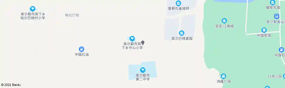 巴音郭楞市二中_公交站地图_巴音郭楞公交_妙搜公交查询2025