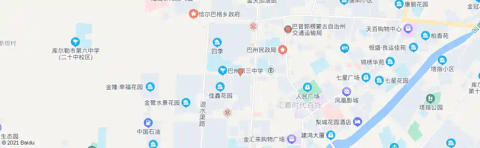 巴音郭楞巴州党校_公交站地图_巴音郭楞公交_妙搜公交查询2025