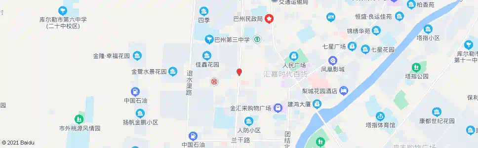 巴音郭楞农二师门诊_公交站地图_巴音郭楞公交_妙搜公交查询2025