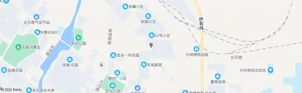 巴音郭楞车城美居_公交站地图_巴音郭楞公交_妙搜公交查询2025