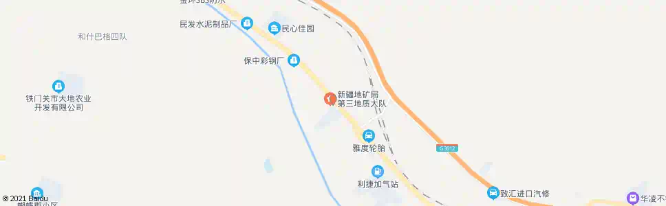巴音郭楞农三师办事处_公交站地图_巴音郭楞公交_妙搜公交查询2025