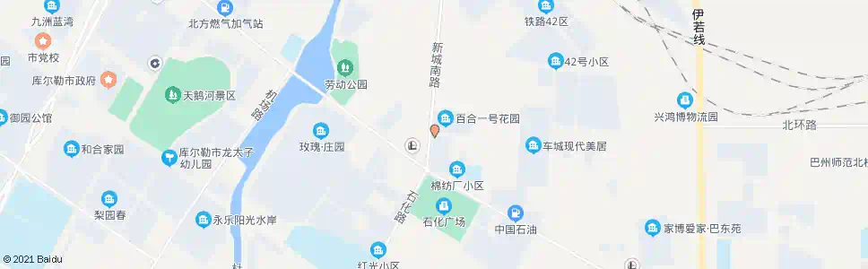 巴音郭楞巴州棉纺厂大门_公交站地图_巴音郭楞公交_妙搜公交查询2025