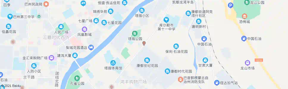 巴音郭楞塔指加油站_公交站地图_巴音郭楞公交_妙搜公交查询2025