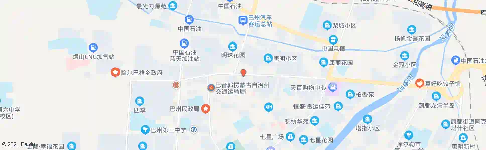 巴音郭楞医药二级站_公交站地图_巴音郭楞公交_妙搜公交查询2025