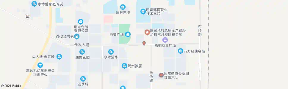 巴音郭楞开发区管委会侧门_公交站地图_巴音郭楞公交_妙搜公交查询2025
