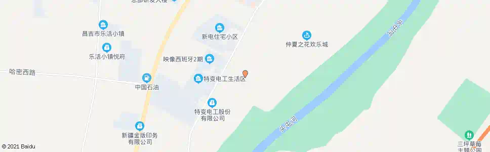 昌吉输变电产业园_公交站地图_昌吉公交_妙搜公交查询2025