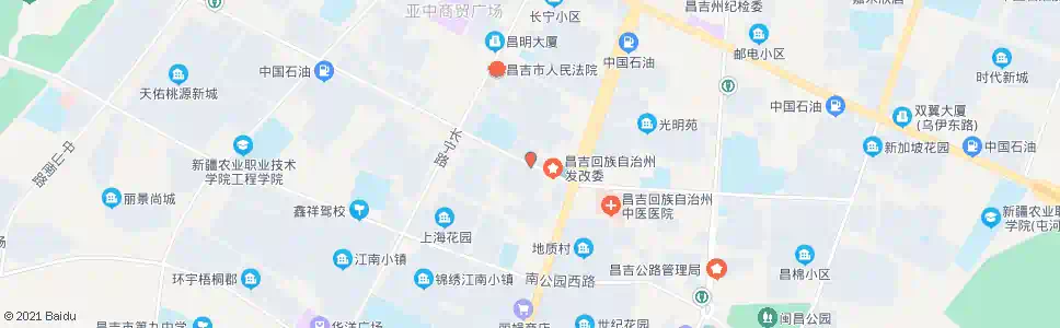 昌吉建委家属院_公交站地图_昌吉公交_妙搜公交查询2025
