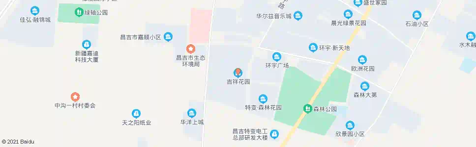 昌吉吉祥花园_公交站地图_昌吉公交_妙搜公交查询2025