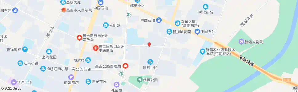 昌吉跃进大院_公交站地图_昌吉公交_妙搜公交查询2025