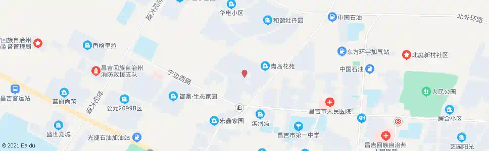 昌吉小渠子一村上站_公交站地图_昌吉公交_妙搜公交查询2025