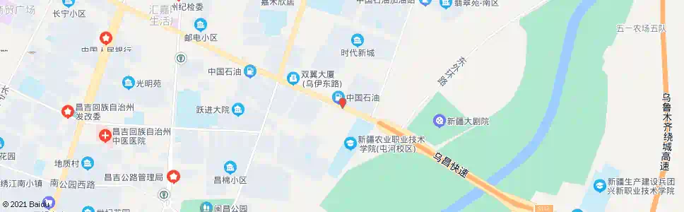 昌吉聋哑学校_公交站地图_昌吉公交_妙搜公交查询2025
