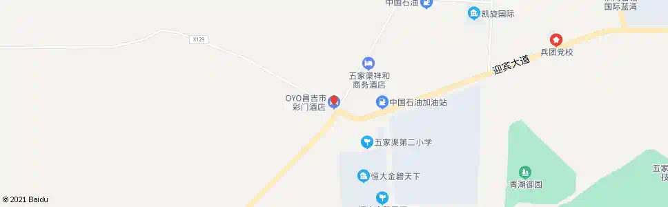 昌吉彩门_公交站地图_昌吉公交_妙搜公交查询2025