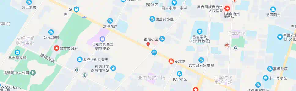 昌吉城郊转盘_公交站地图_昌吉公交_妙搜公交查询2025