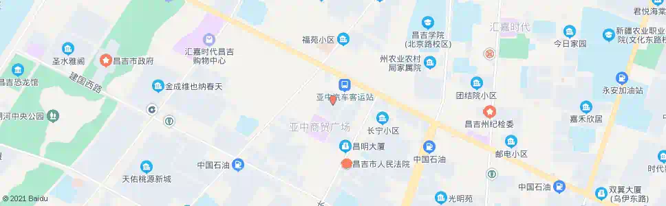昌吉亚中商城_公交站地图_昌吉公交_妙搜公交查询2025