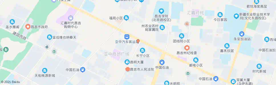 昌吉长宁加油站_公交站地图_昌吉公交_妙搜公交查询2025