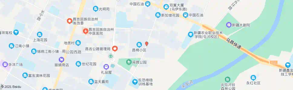 昌吉棉纺厂_公交站地图_昌吉公交_妙搜公交查询2025
