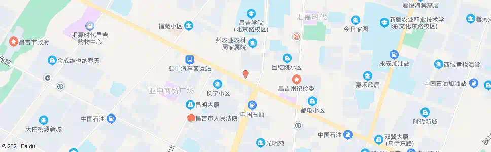 昌吉六五四电台_公交站地图_昌吉公交_妙搜公交查询2025