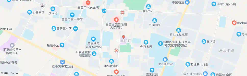 昌吉东方广场_公交站地图_昌吉公交_妙搜公交查询2025