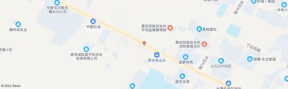 昌吉指挥学校_公交站地图_昌吉公交_妙搜公交查询2025