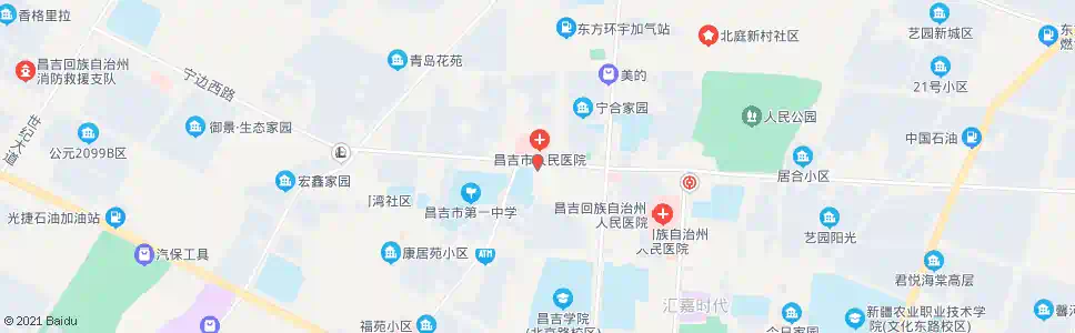 昌吉老城市场_公交站地图_昌吉公交_妙搜公交查询2025