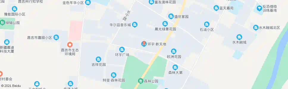 昌吉环宇新天地_公交站地图_昌吉公交_妙搜公交查询2025
