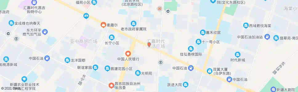 昌吉统一商城_公交站地图_昌吉公交_妙搜公交查询2025