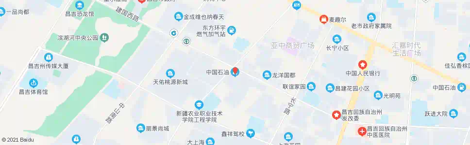 昌吉路口加油站_公交站地图_昌吉公交_妙搜公交查询2025