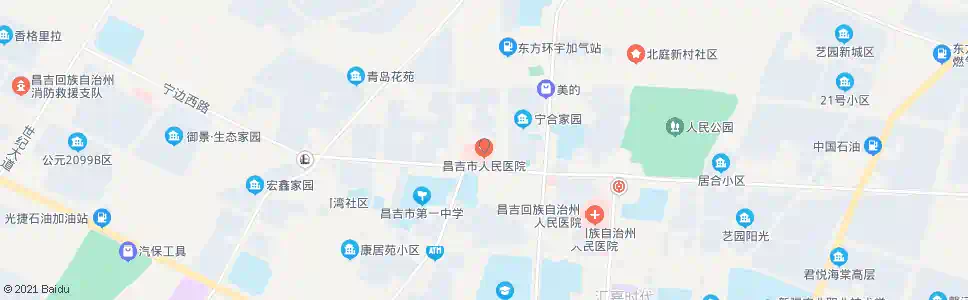 昌吉市医院_公交站地图_昌吉公交_妙搜公交查询2025