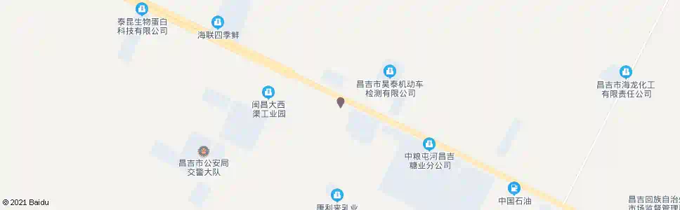 昌吉化肥厂_公交站地图_昌吉公交_妙搜公交查询2025