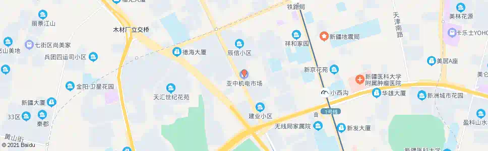 昌吉亚中建材市场_公交站地图_昌吉公交_妙搜公交查询2025