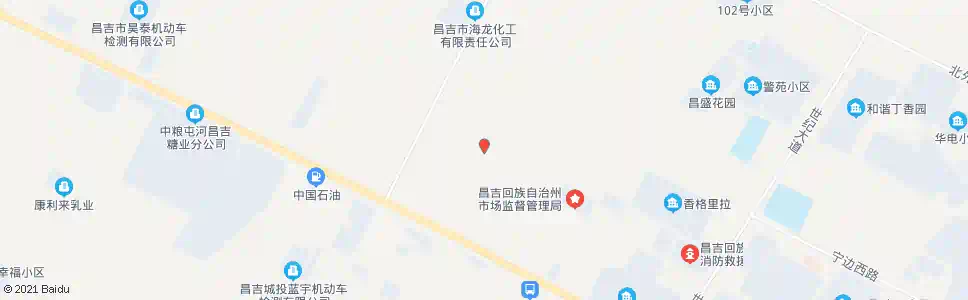 昌吉夹滩村路口_公交站地图_昌吉公交_妙搜公交查询2025