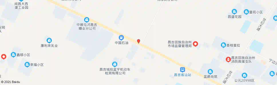 昌吉先锋路口_公交站地图_昌吉公交_妙搜公交查询2025