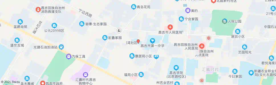 昌吉市三小_公交站地图_昌吉公交_妙搜公交查询2025