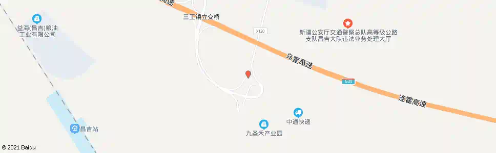 昌吉长胜六队_公交站地图_昌吉公交_妙搜公交查询2025